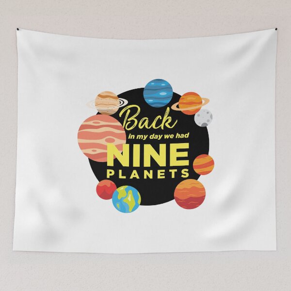 Item preview, Back in my day we had nine planets - Never forget Pluto designed and sold by AceographiX.