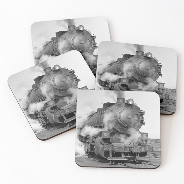 Item preview, Locomotive in Rail Yard - St. Louis 1939 designed and sold by warishellstore.