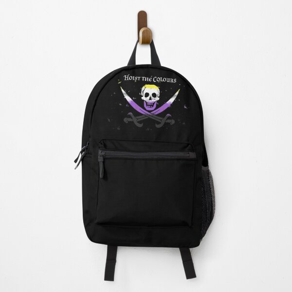 Item preview, Nonbinary Pirate Flag - Hoist The Colours designed and sold by Emrysartistry.