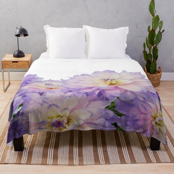 Item preview, Enchanted Garden Watercolour Dahlias designed and sold by OByD.