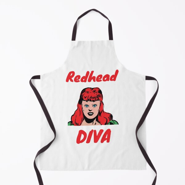 Item preview, Redhead diva ginger sunlight freckles white designed and sold by daguilon.