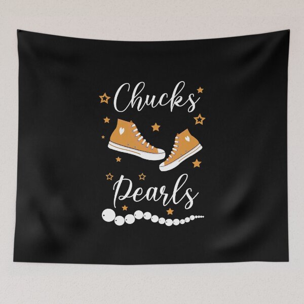 Item preview, Orange Chucks And Pearls 2021 designed and sold by Designting.