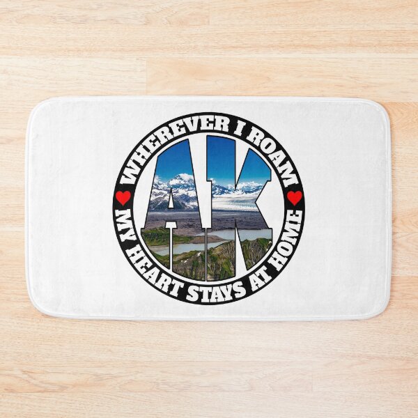 Item preview, Heart Stays Home - Alaska designed and sold by DonDota.