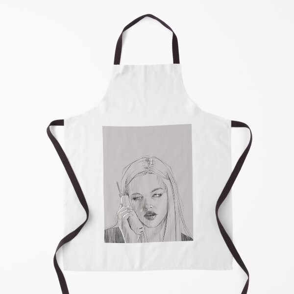 Item preview, Pencil sketch of a girl with a home phone. The girl from the movie sketchbook. designed and sold by MOSSSART.