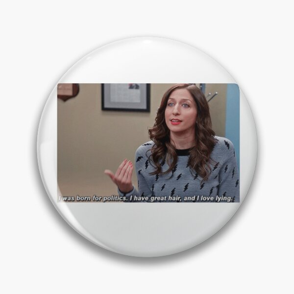 Item preview, Gine Linetti I was Born for Politics Quote - Brooklyn Nine-Nine  designed and sold by Lucas Marey.