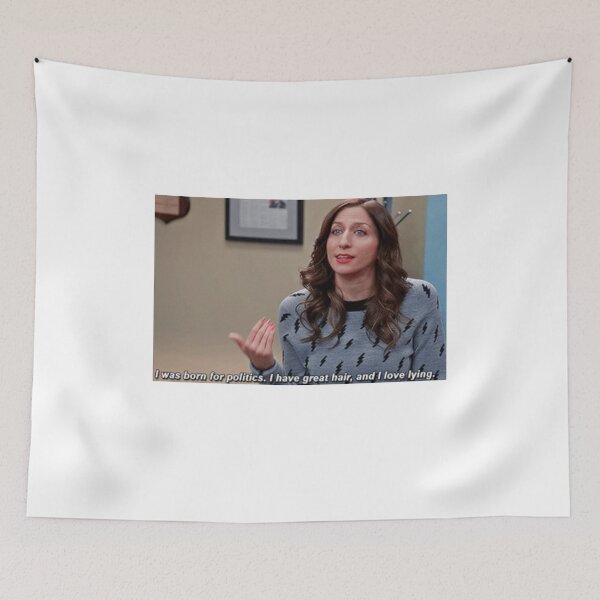 Item preview, Gine Linetti I was Born for Politics Quote - Brooklyn Nine-Nine  designed and sold by Lucas Marey.