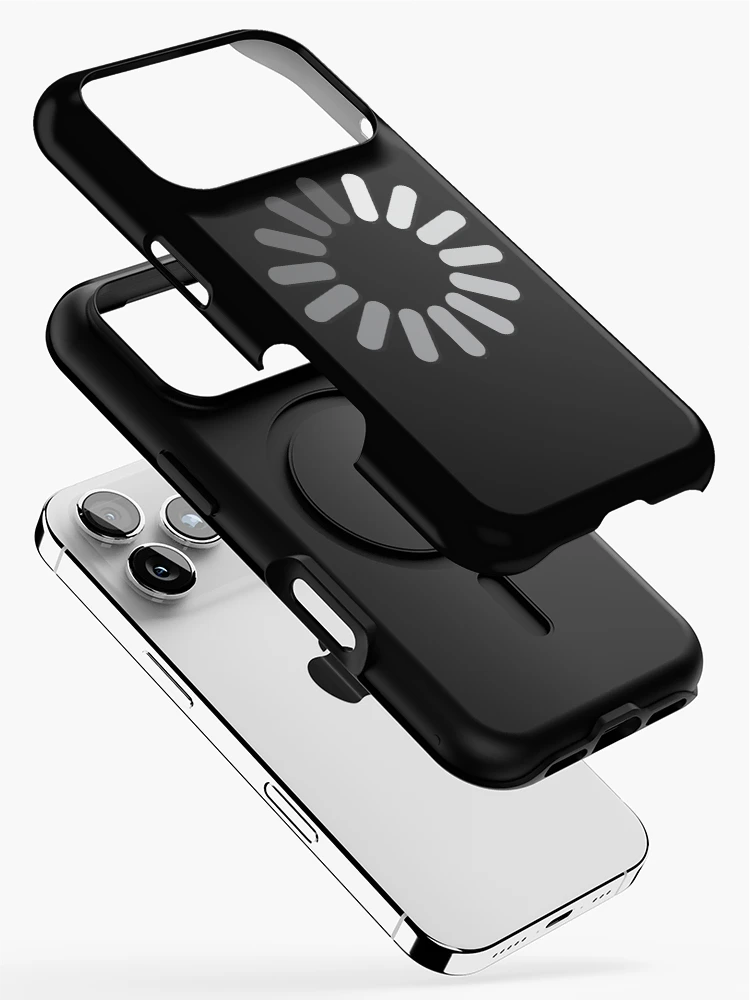 Imagen 2 de 4, Funda de iPhone con la obra Cargando Spinner [Roufxis-Rb], diseñada y vendida por RoufXis.