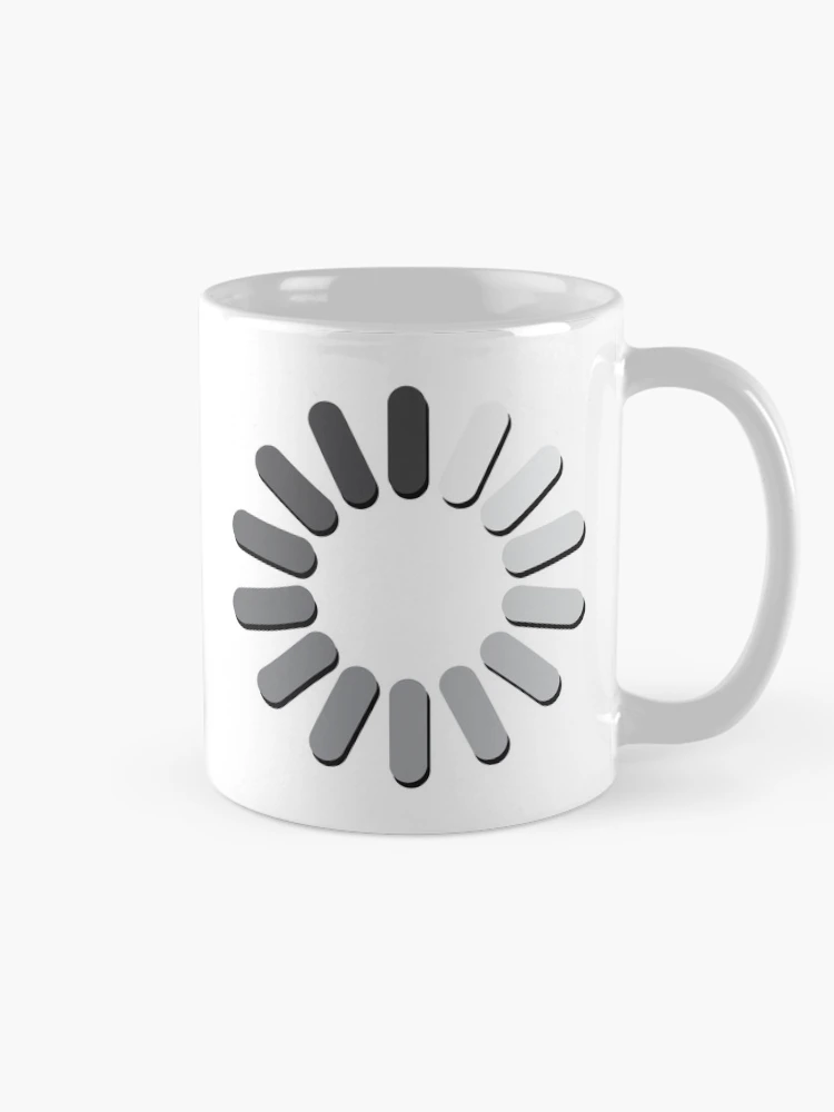 Thumbnail 3 of 6, Coffee Mug, Loading Spinner [Roufxis-Rb] designed and sold by RoufXis.