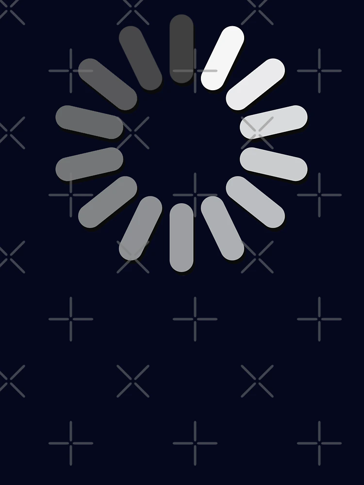 Thumbnail 7 of 7, Essential T-Shirt, Loading Spinner [Roufxis-Rb] designed and sold by RoufXis.