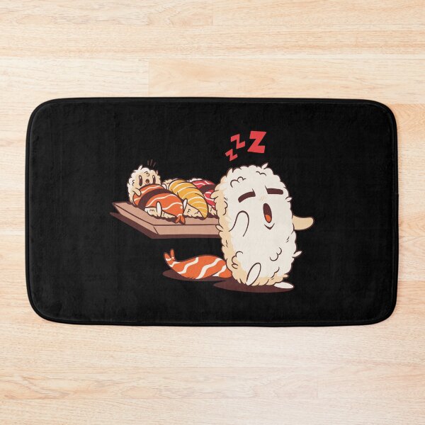 Item preview, Cute Sushi Sleepwalking designed and sold by OnepixArt.