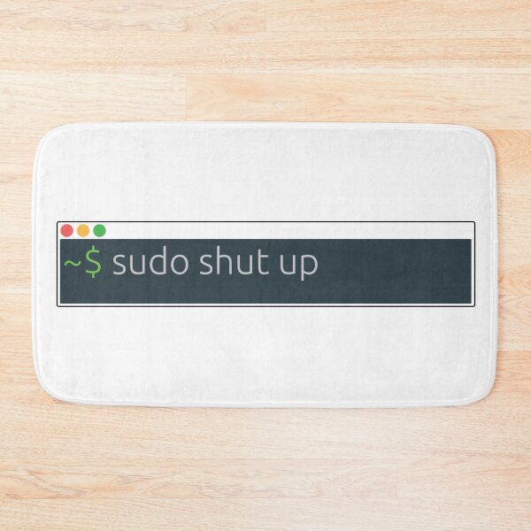 Item preview, sudo shut up designed and sold by albercuba.
