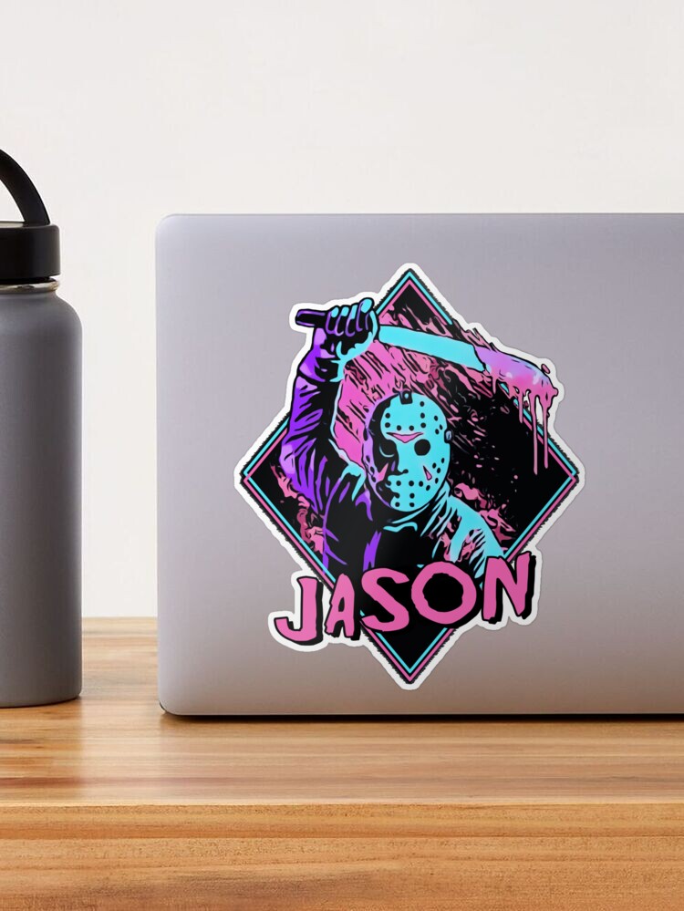 Jason Friday the 13th Sticker for Sale by The Fit