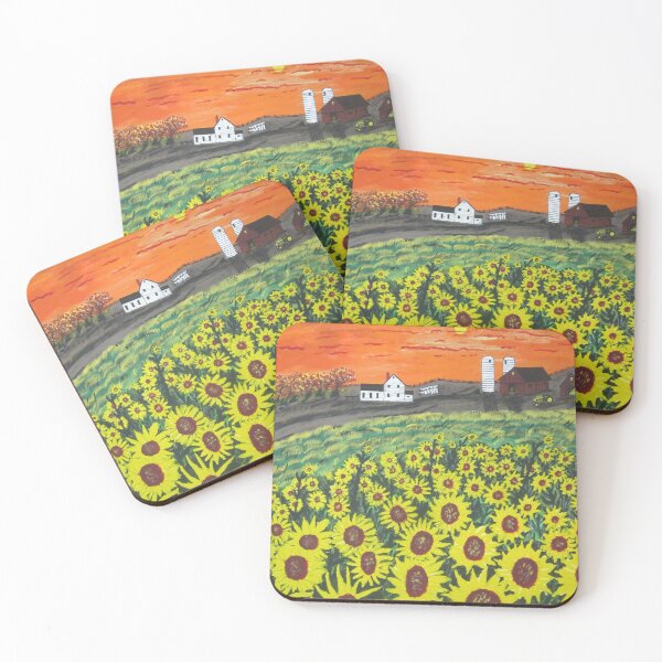 Item preview, Beautiful Sunflower Farm  designed and sold by JeffreyKosssr.