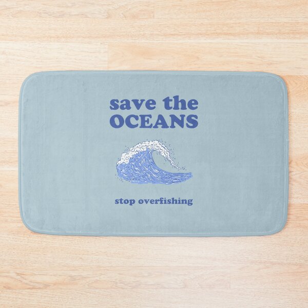 Item preview, save the oceans (darker text) designed and sold by quinnhopp.