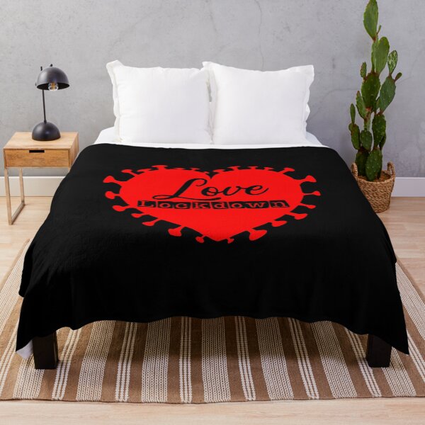 Item preview, Love Lockdown In A Heart That Looks Like A Corona Virus designed and sold by Paulina Vanlife.