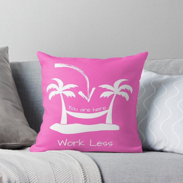 Item preview, # 87- You are here - Work less - Kook Art designed and sold by KookArt.