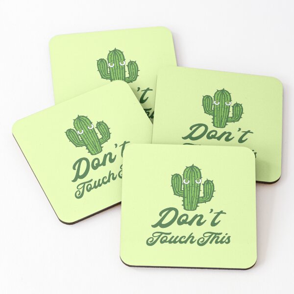 Item preview, Don't touch this green Green angry cactus designed and sold by jazzydevil.
