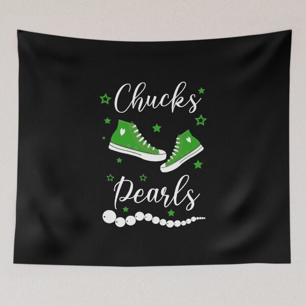 Item preview, Green Chucks And Pearls 2021 designed and sold by Designting.