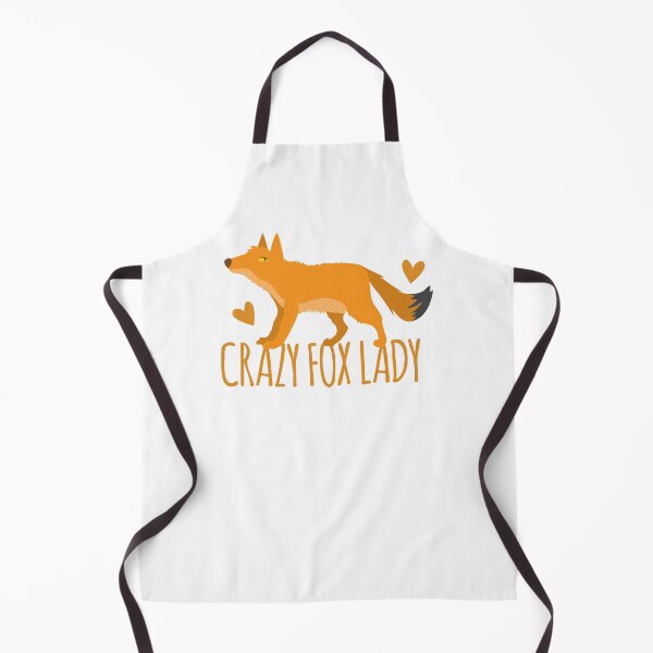 Item preview, Crazy Fox lady (orange realistic fox) designed and sold by jazzydevil.
