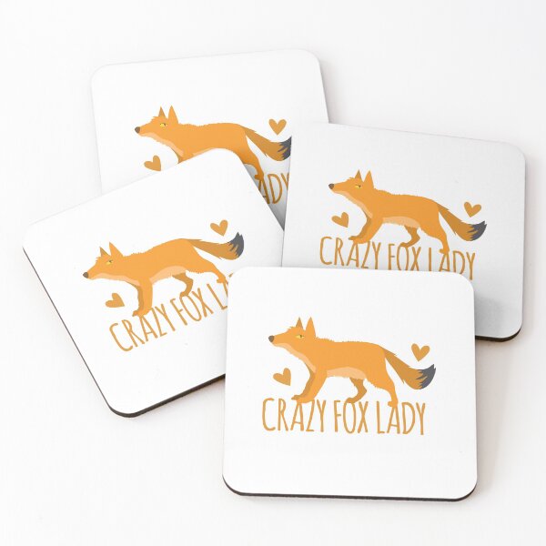 Item preview, Crazy Fox lady (orange realistic fox) designed and sold by jazzydevil.