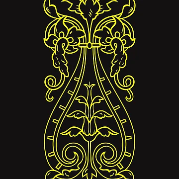 Artwork thumbnail, Floral Style Design Elements by Ristinga