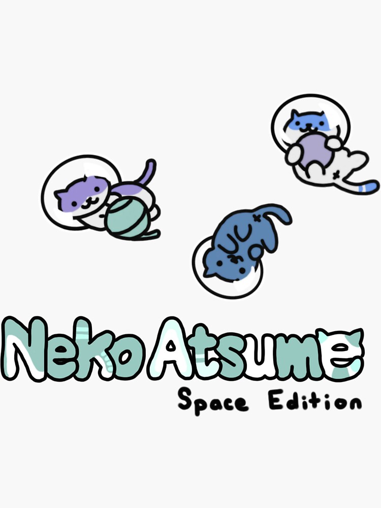 "Space Cats " Sticker for Sale by PlatypusDoodles Redbubble