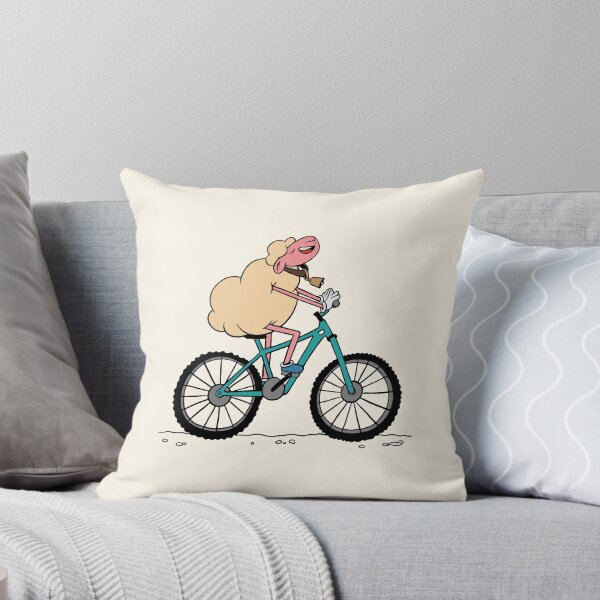 Item preview, Sheep Riding A Bicycle designed and sold by OnepixArt.