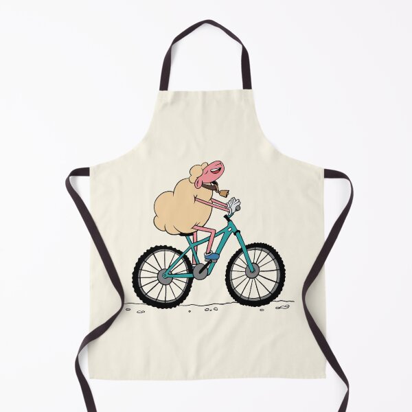 Item preview, Sheep Riding A Bicycle designed and sold by OnepixArt.