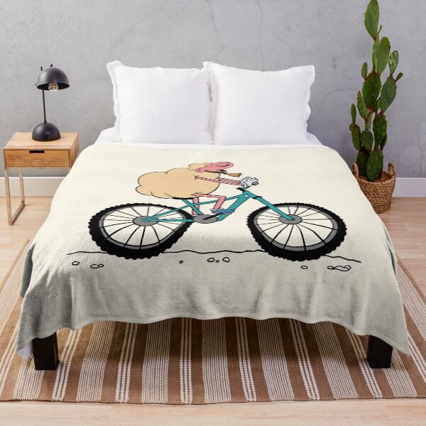 Item preview, Sheep Riding A Bicycle designed and sold by OnepixArt.