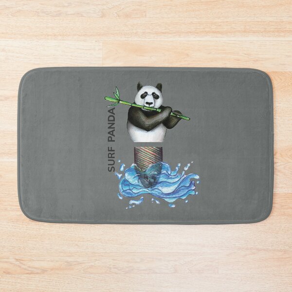 Item preview, SURF PANDA by FrankenDuo trojan grey designed and sold by FrankenDuo.