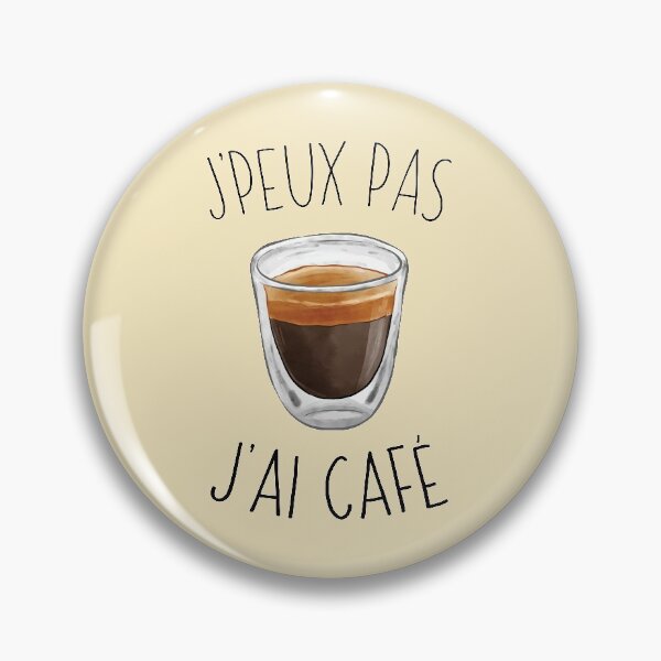 Item preview, I can't have coffee gift idea birthday humor designed and sold by Print  Androïde.