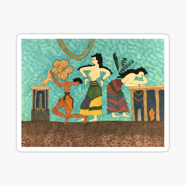 The Tiryns Ring Sticker