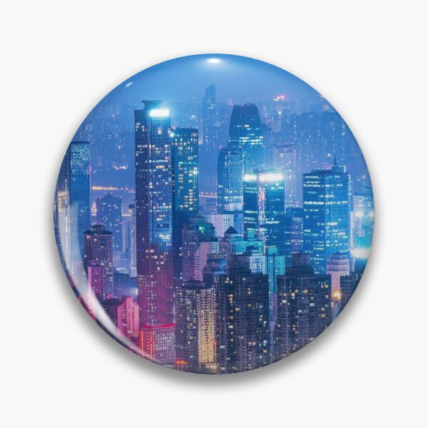 Item preview, Beautiful Panoramic Night City Scenery View designed and sold by Formillion.
