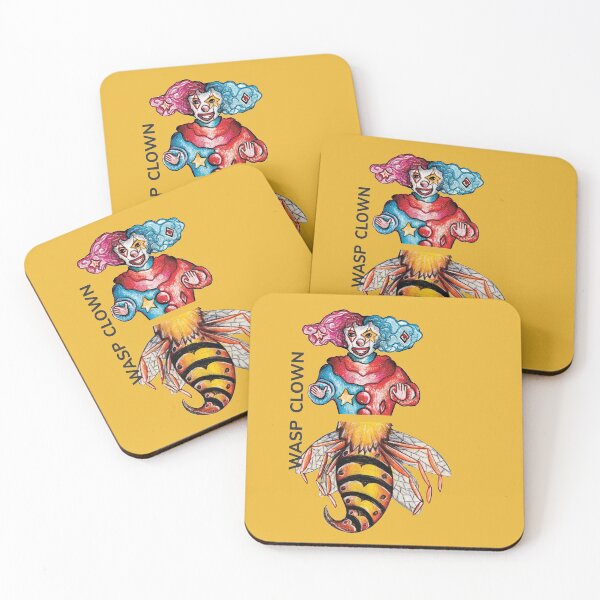Item preview, WASP CLOWN by FrankenDuo macaroni gold designed and sold by FrankenDuo.