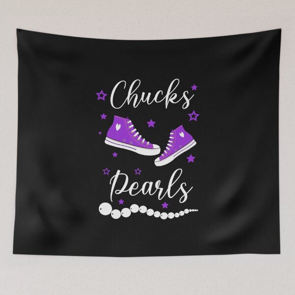 Item preview, Purple Chucks And Pearls 2021 designed and sold by Designting.