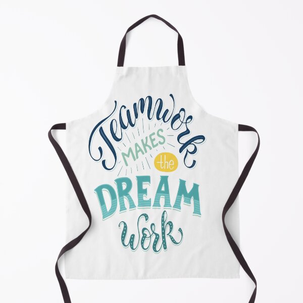Item preview, Teamwork Makes The Dream Work Inspirational Quotes designed and sold by ProjectX23.