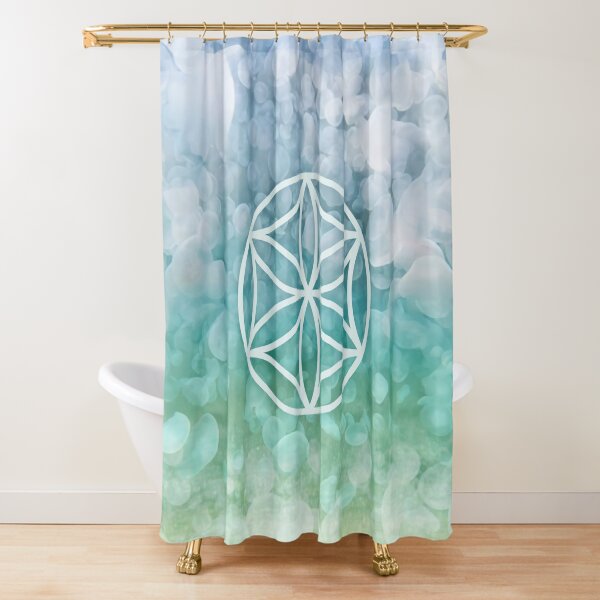Beautiful Sacred Beach Water Shower Curtain