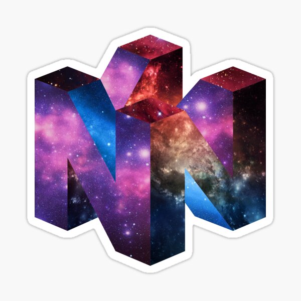 Galaxy N64 Sticker