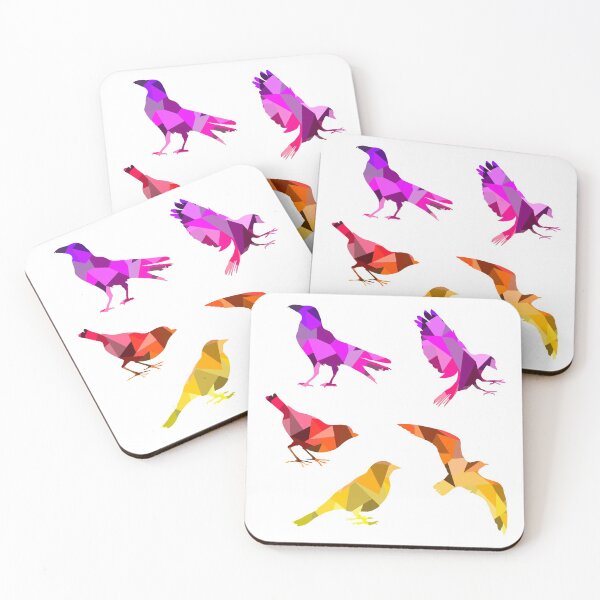 Item preview, Sunset Birds Geometric designed and sold by cassikraft.