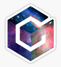 Galaxy GameCube Logo Sticker