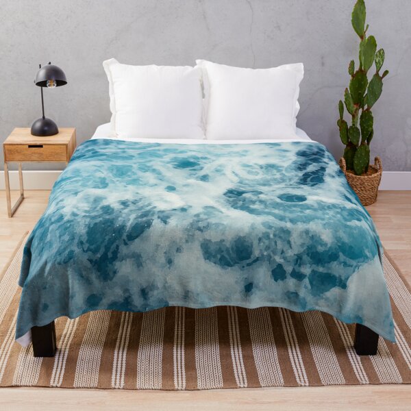 Item preview, Ocean blue watercolor designed and sold by likebakerdo.