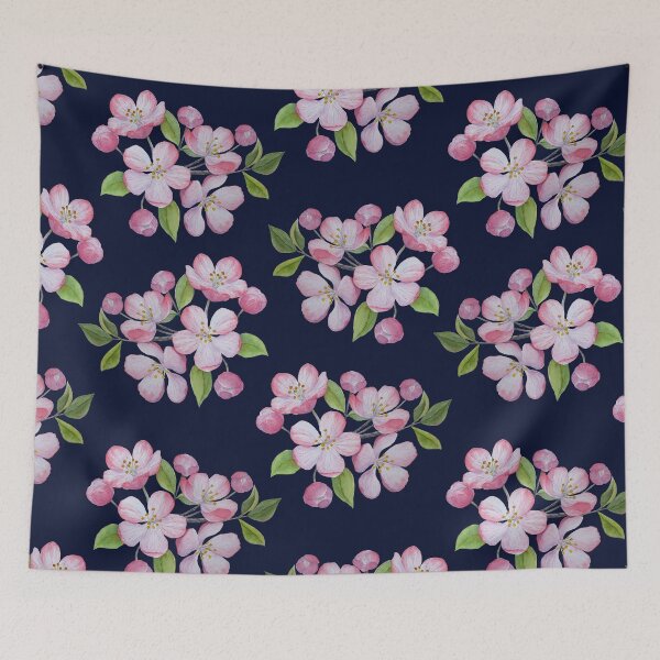 Item preview, Apple blossom watercolor painting designed and sold by fengyuhao.