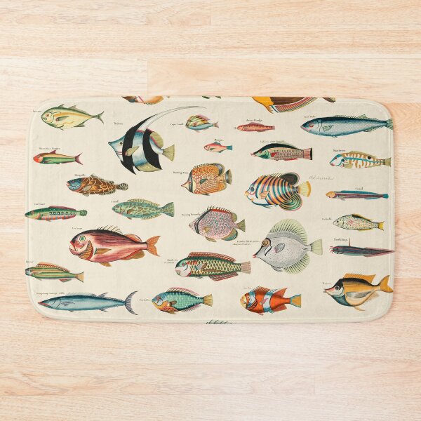 Item preview, Best Dad Gift! Vintage 1700's Fish Illustrations  designed and sold by LeGND.