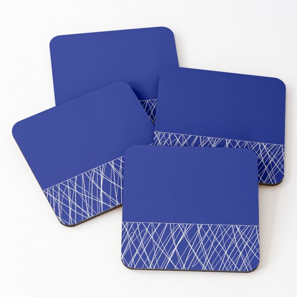 Item preview, Bold Blue and White lines design designed and sold by OByD.