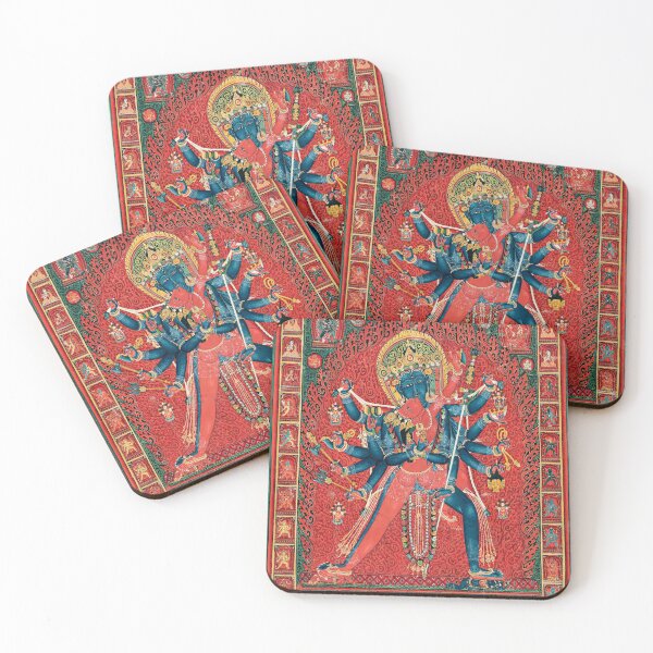 Artikelvorschau, Chakrasamvara und seine Gemahlin Vajravarahi entworfen und verkauft von Zachariahs' Odd Shop.