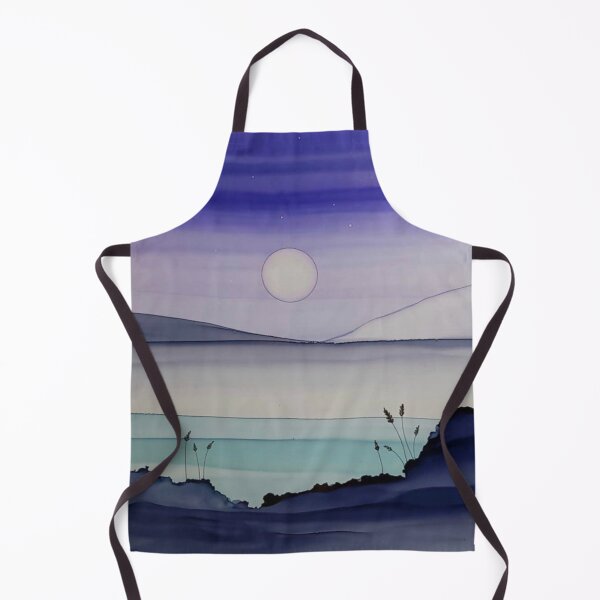 Item preview, Cold winter moods - alcohol ink - dream landscape designed and sold by ApArtPaintings.