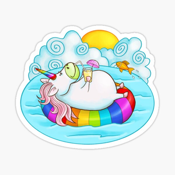 Item preview, Floating Unicorn designed and sold by Wolfy Store.