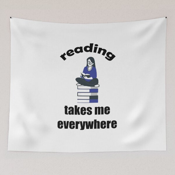 Item preview, Reading Takes Me Everywhere designed and sold by KraKen44.