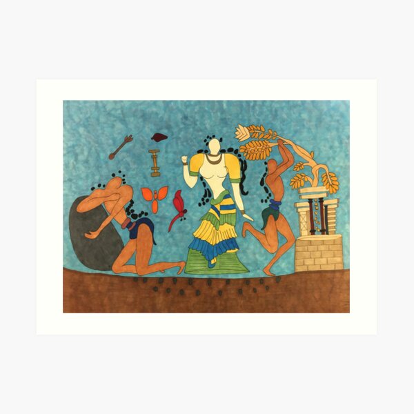 The Archanes Fourni Ring Art Print