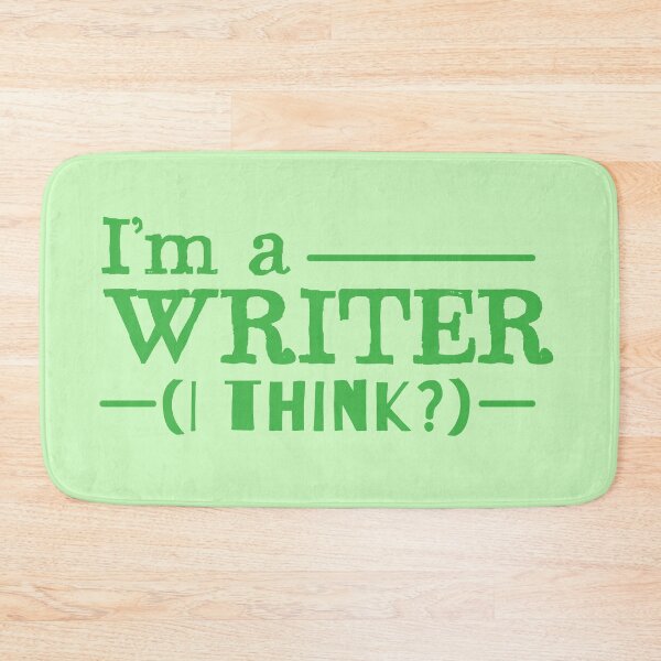 Item preview, I am a WRITER... I think designed and sold by jazzydevil.